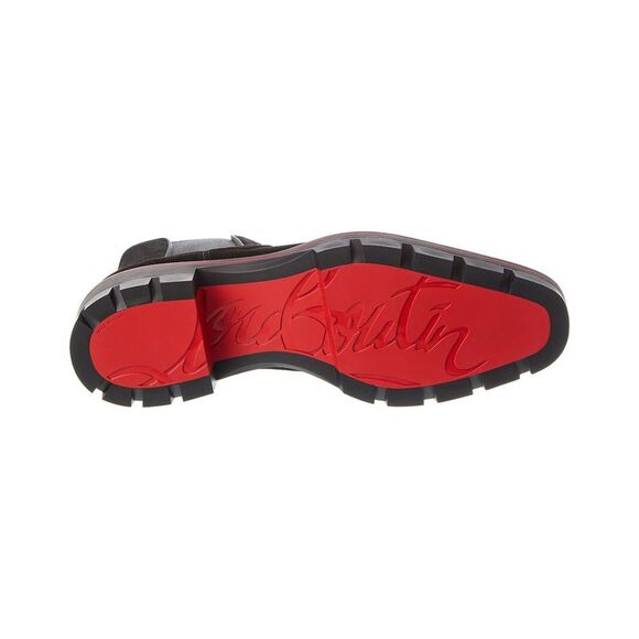 Christian Louboutin Alpinosol Suede Boot, Black - Picture 4 of 5
